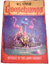 Vintage Goosebumps #34 Revenge of the Lawn Gnomes 1995 R.L. Stine 1st Print 1995
