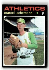 1971 Topps Marcel Lachemann Oakland Athletics #84