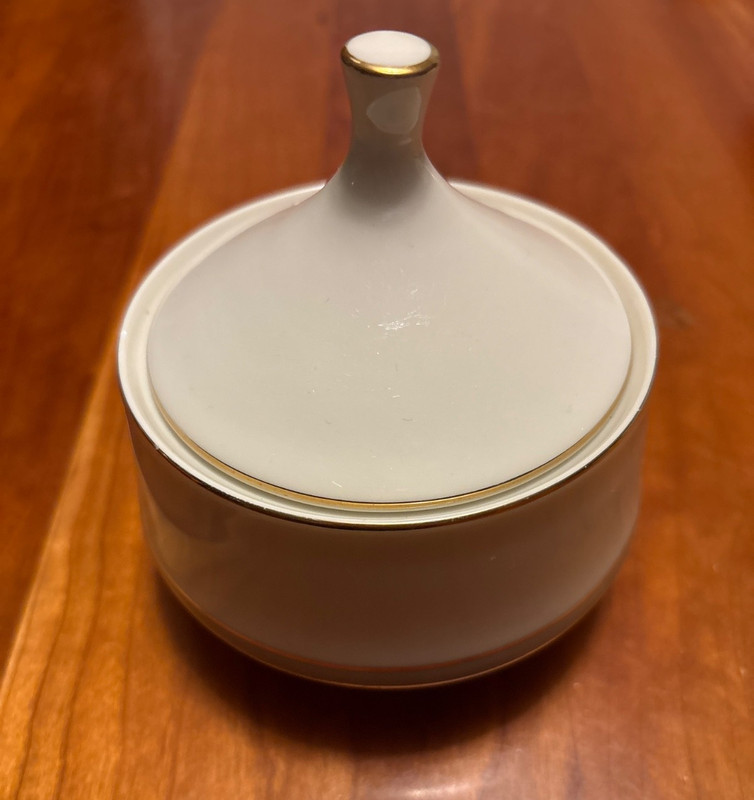 Royal Limited Dynasty Taupe - Made in Japan - Sugar Bowl w/ Lid