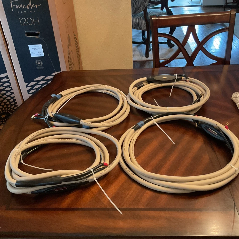 TRANSPARENT MUSICWAVE PLUS audio speaker cable 15' - Image 3 of 4