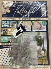 Tattered Lace NEW Magazine Issue 86 Includes Floral Die And Embossing Folder NIP