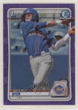 2020 Bowman Draft Chrome Purple Refractor 102/250 Matthew Dyer #BD-92 0c2