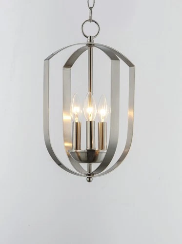 Maxim 10033 Provident 3 Light 10"W Taper Candle Mini Pendant - Picture 5 of 14