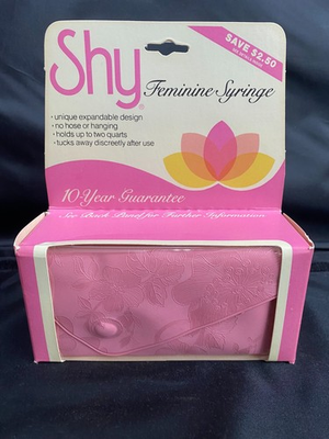 #ad #ad VINTAGE Douche Enema Shy Brand 1960s NEW in Package Old Douche Bag $17.98