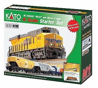 Kato 1060024 Spur N GE ES44AC GEVO gemischtes Güterverkehrs-Startset -- BNSF Eisenbahn | Zustand: New