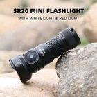 Sofirn SR20 Mini Flashlight 18350 USB C Rechargeable LED Torch 1200LM 5700k IP68