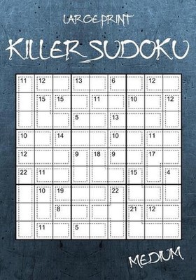 Large Print Medium Killer Sudoku: 100 Sumoku Puzzles - Sudoku Variety Puzzle Boo