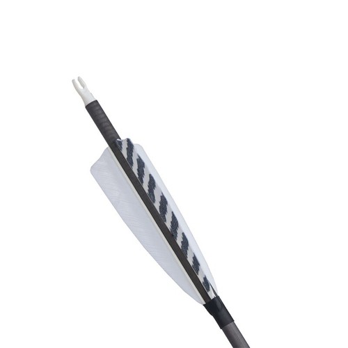 AU STOCK 32" Archery Hunting Pure Carbon Arrows 4" Turkey Feather Adjusted Nock - Picture 13 of 20