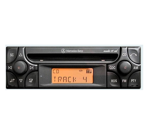 Mercedes SL Audio 10 CD player, Merc R129 car stereo + radio code and keys - Picture 2 of 4