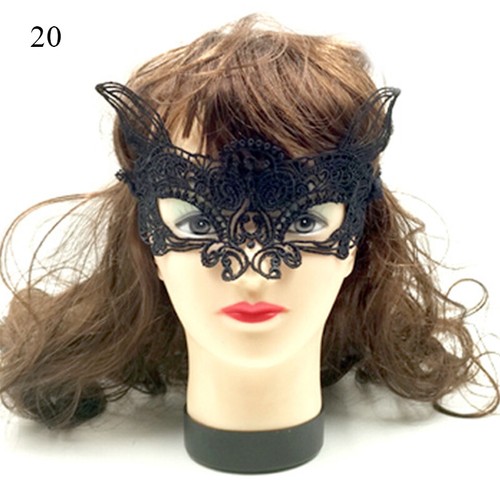 Lace Mask Party Masquerade Ball Eye Masks Flower Feather Bachelorette Party │ - Picture 61 of 67