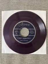 Kelly Finnigan: I Don't Wanna Wait b/w It’s Not That Easy, COLORED 7”, RARE