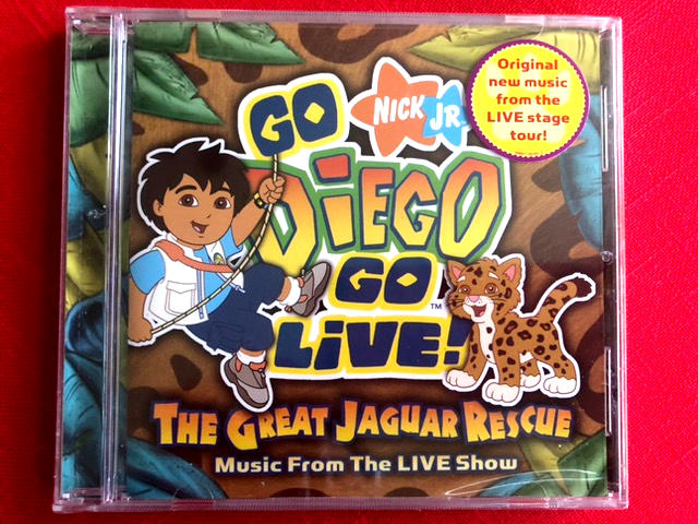 Go, Diego, Go Live! The Great Jaguar Rescue (CD, 2007, Nick Jr