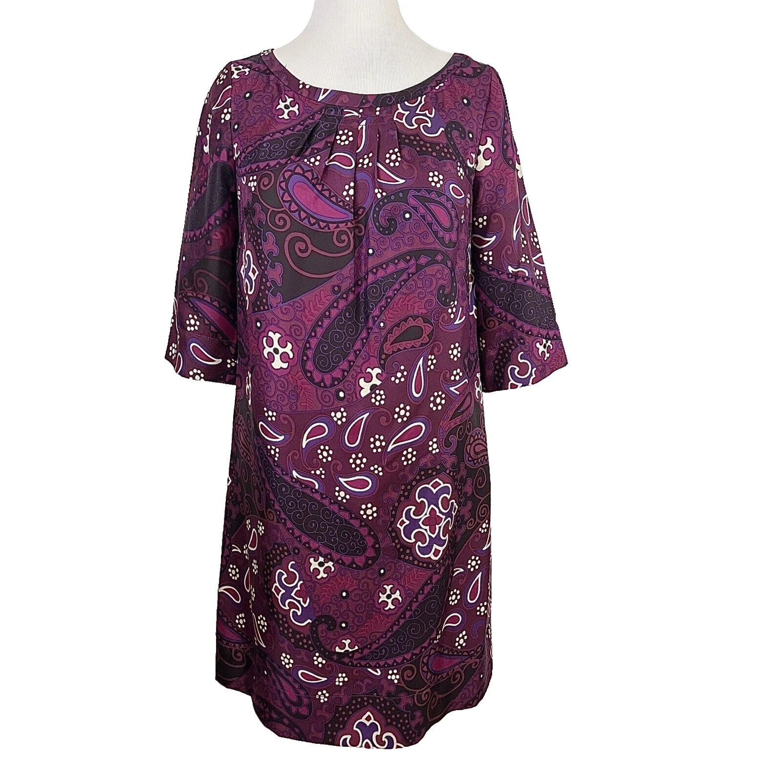 Cambio de negocios de seda Banana Republic vestidos para mujeres