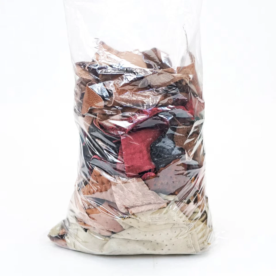 REALES Restos de Avestruz-Multicolor-Cuero Chatarra-MTR Cuero Personalizado-1 Libra-Bargi Foto 4 de 4