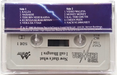 RARE BHANGRA CASSETTE - Various - This Is Bhangra - Shava Shava - Apna Sangeet - Picture 3 of 7