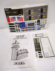 Vintage Ertl Force One AIR BASE PLAYSET Original Sticker Sheets and Instructions