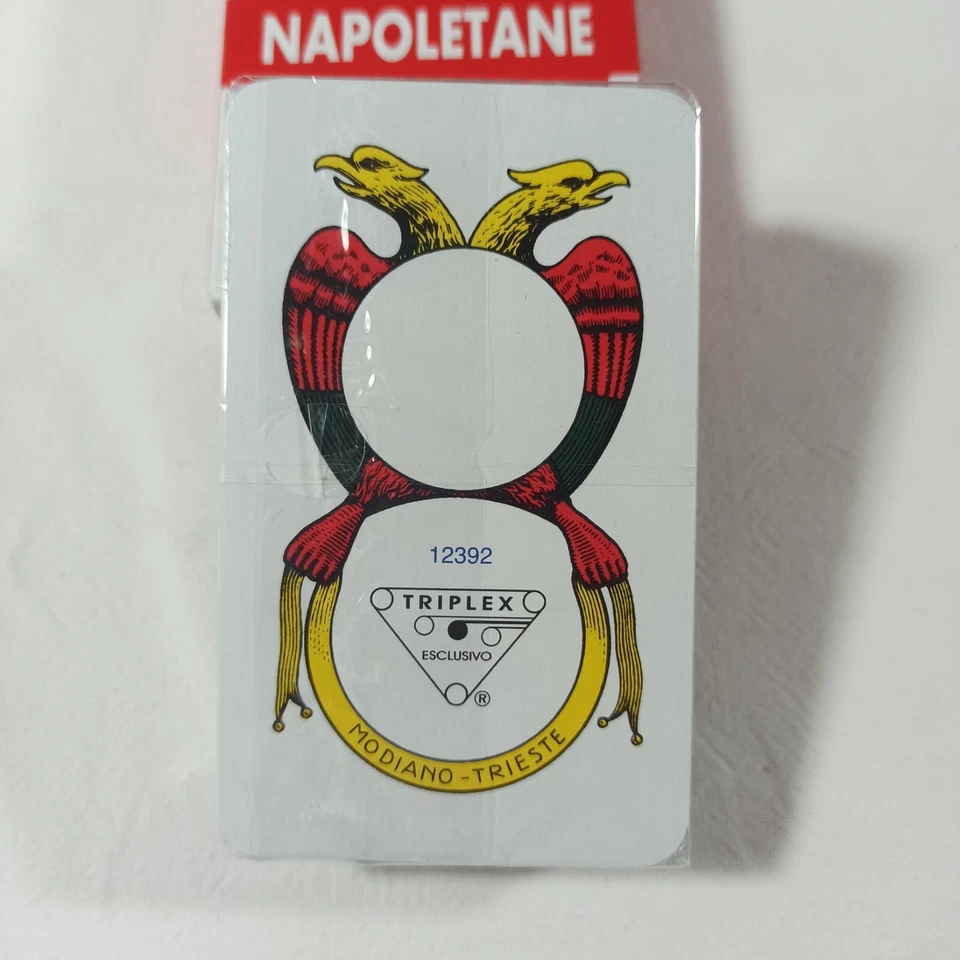 Carte Napoletane  Modiano EXTRA 97/25 in TRIPLEX VECCHIA PRODUZIONE, INTROVABILI - Immagine 2 di 4