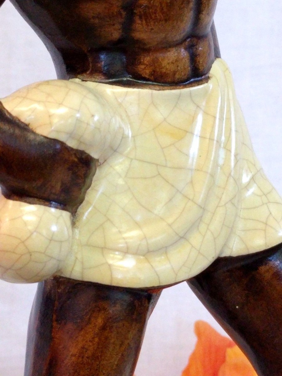 彫刻・オブジェ Treasure Craft Hula Boy Hawaii 03 Treasure Craft Hula - Etsy