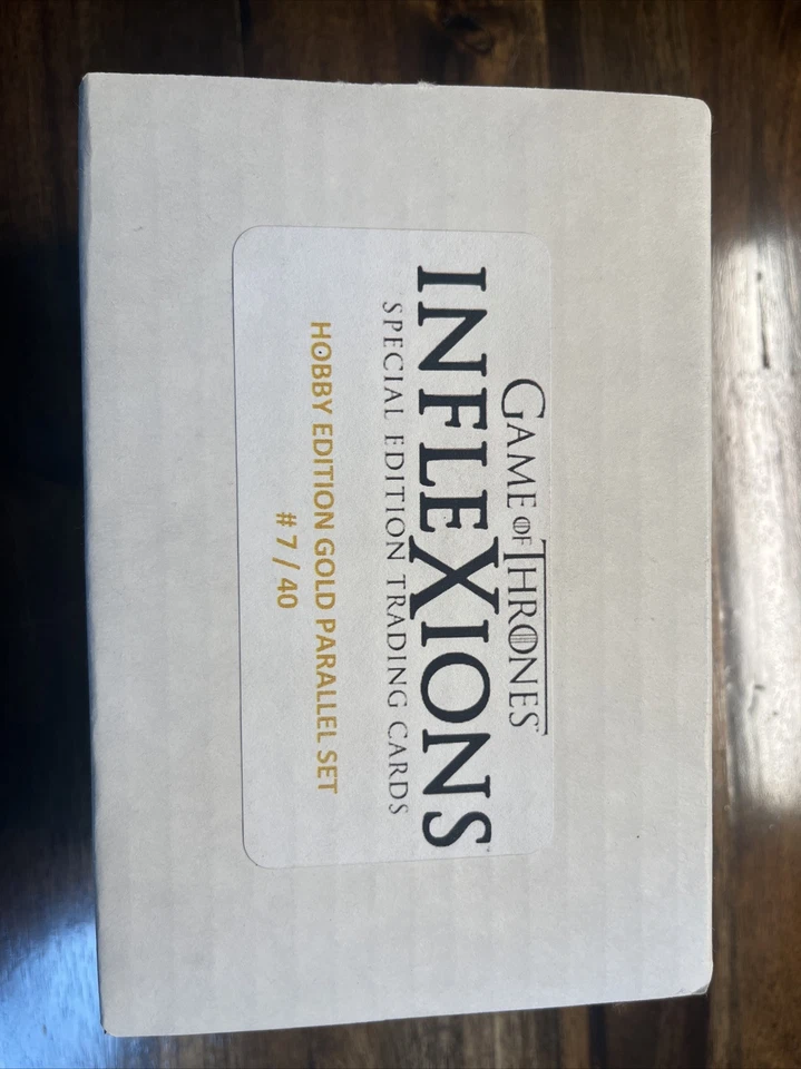 Game of Thrones Inflexions - SEALED Gold Platinum  150-Card Parallel Set - 7/40 - Image 2 of 4