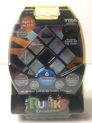 Rubik's Revolution Edition #3000 ELECTRONIC PUZZLE CUBE - NEW 6 Electronic Games 801561030006 | eBay