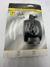 Defiant Outdoor Timer 15 Amp 24-Hour Plug-In Mechanical Dusk-Dawn