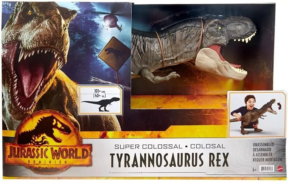 Jurassic world super colossal tyrannosaurus sale rex dinosaur