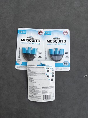Lot Of 3 Thermacell PW0621 ER118 Mosquito Repellent Refill