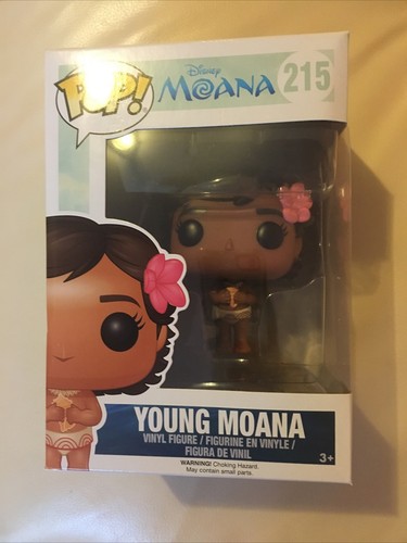 Funko POP! Disney - Moana Vinyl Figur - YOUNG MOANA #215 Neu - Bild 2 von 5