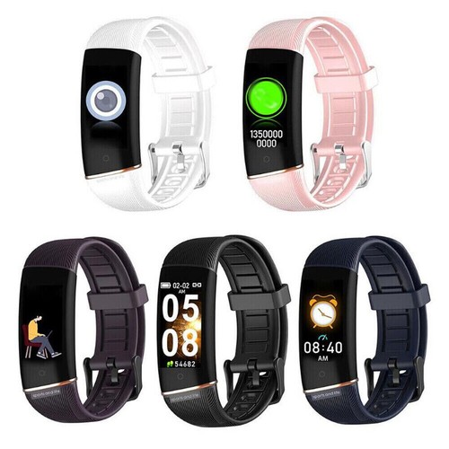 Reloj inteligente rastreador de fitness Bluetooth mensaje de llamada compañero recordatorio para Android iOS - Imagen 1 de 14