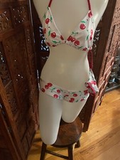 CHERRY BOOTIE SET WITH THONG STRIPPER WARE