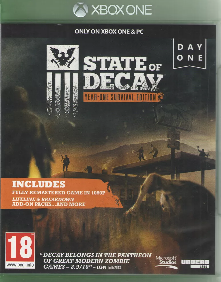 State of Decay Year One Survival Edition - Xbox One