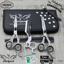 6.5" Hair Dressing Scissors Barber Thinning Thinner Shears - Tension Adjustable