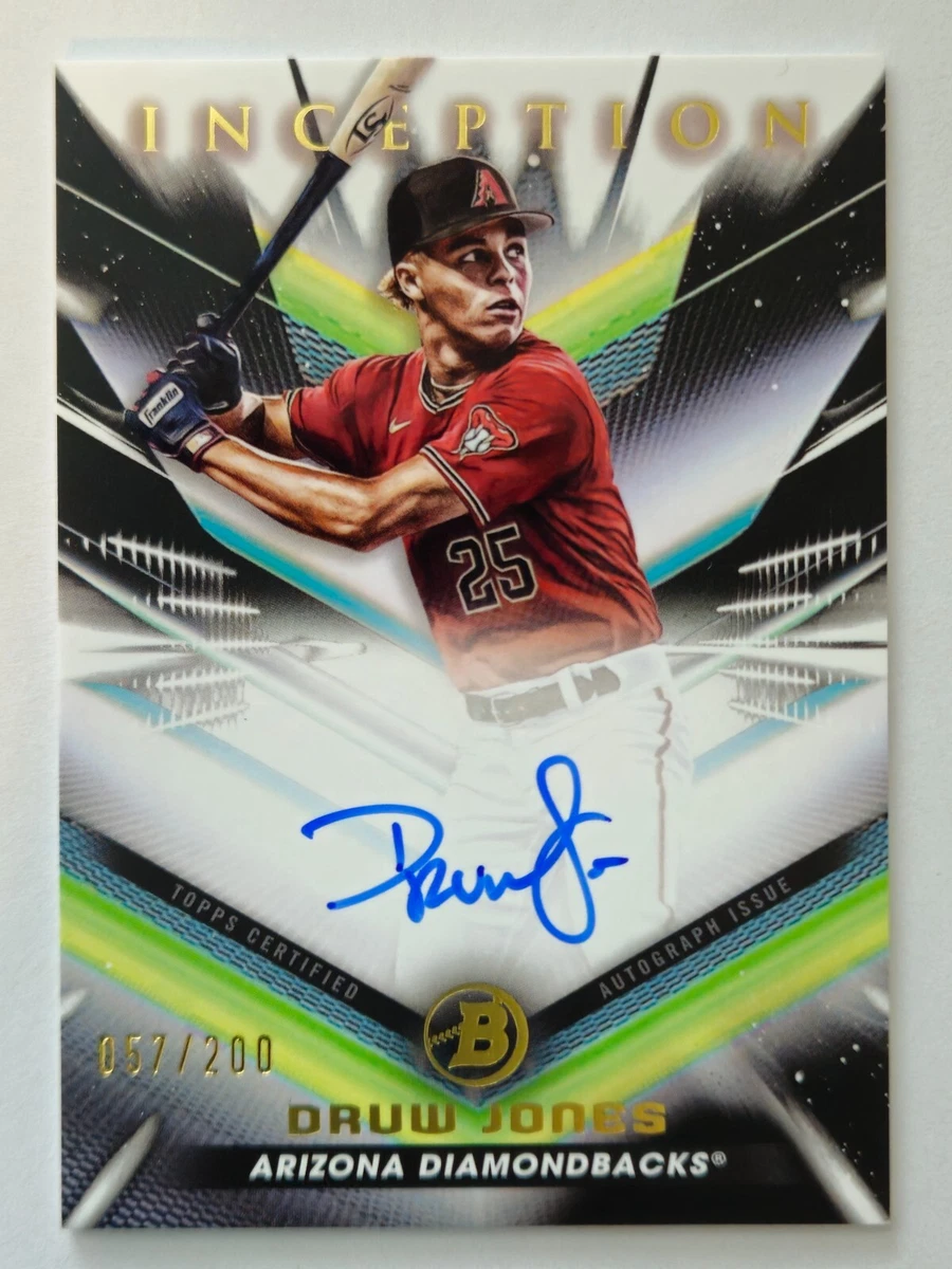 2023 Bowman Inception - Druw Jones #BPA-DJ for sale | eBay