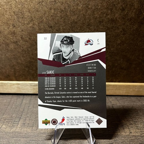 2003-04 Upper Deck Black Diamond Hockey - Pick a Card - Picture 63 of 185