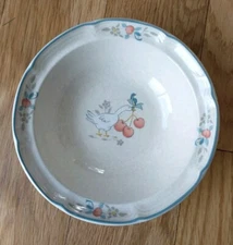 Vintage International Tableworks Marmalade Geese 7” Cereal Bowl 8868 