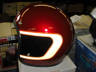 1970s helmet 1977 Buco Harley Honda Vintage 3/4 chopper Suzuki