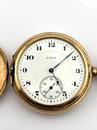 Elgin Antique Mechanical Pocket Watch  17J  12s  Gr.344  21665540  DOESN'T WORK