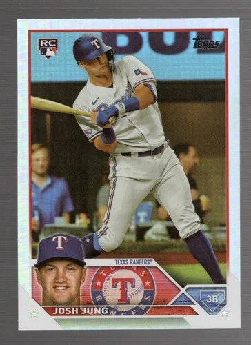 2023 Topps Series 2 - Josh Jung #529 Rainbow Foil (RC)