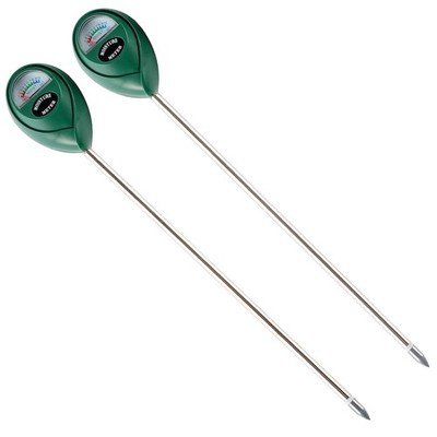 Extended Long Probe Soil Moisture Meter, 2 Pack Plant Water Meter Soil Meter ...