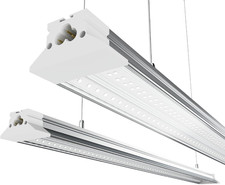 4ft Linkable Led Shop Lights 2 Pack 7000lm 50w 6500k Garage Lighting