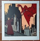 TARDI - Sérigraphie ADELE ET LA BETE - Champaka N+S