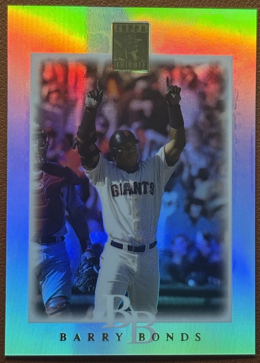 Topps Barry Bonds Baseball Serial Numbered Sports Trading Cards