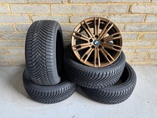 BMW 18" 3 Series G20 4 Series G22 2 Series 790M Bronze Wheels & New Winter Tyres