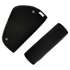 Kids Seat Straps Cover Pad, Black Shoulder Belly Protective Padding - Sof...