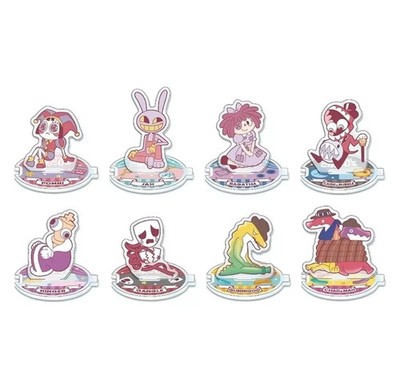 [Used] Acrylic Stand/Acrylic Panel Set of 8 Types ''Amazing Digital Circus C