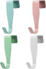 4Pack Over Cabinet Door Hook, Carbon Steel Hanger Hook Over The Door Drawer Hook