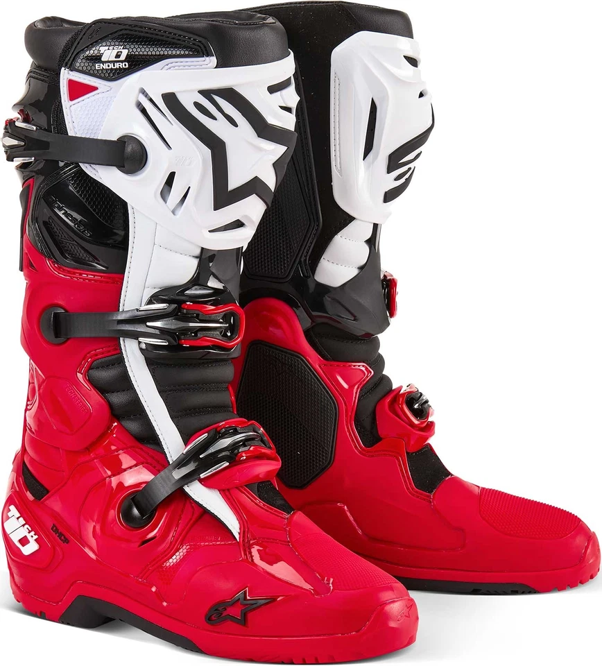 Botas Alpinestars Tech 10 Enduro - Motocross Dirt Bike MX - Imagem 3 de 4