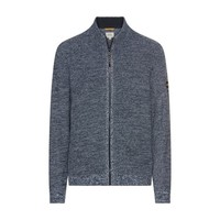 Camel active Herren Strickjacke Regular Fit Blau 6K08 409501 47 Tinted Blue