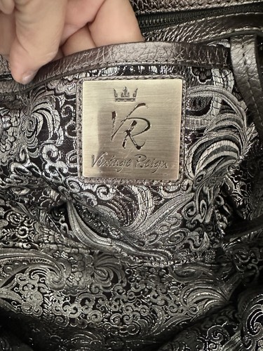 BORSA VINTAGE REIGN GRANDE HOBO PELTRO - Foto 6 di 7