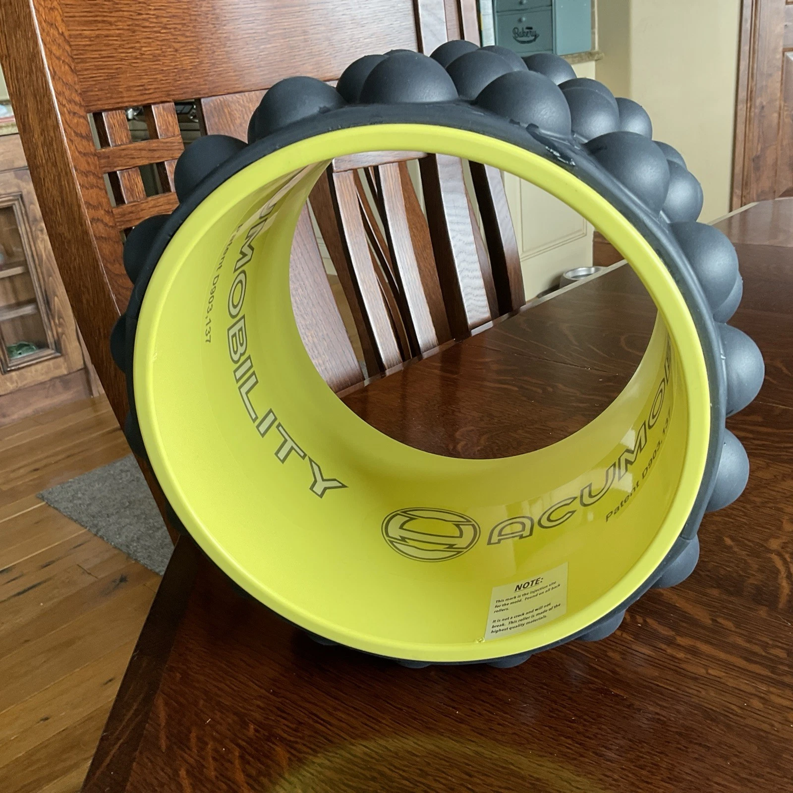 Acumobility Back Roller / Mobility Roller – Black & Yellow – 7.5” Tall
Opens in a new window or tab